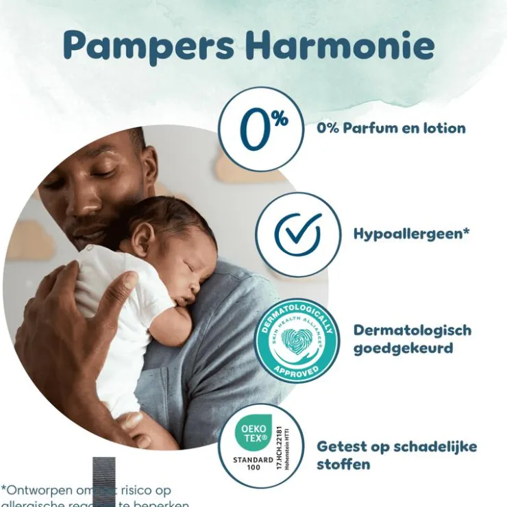Pampers Harmonie Luiers Maat 3 6-10 KG 26 Stuks