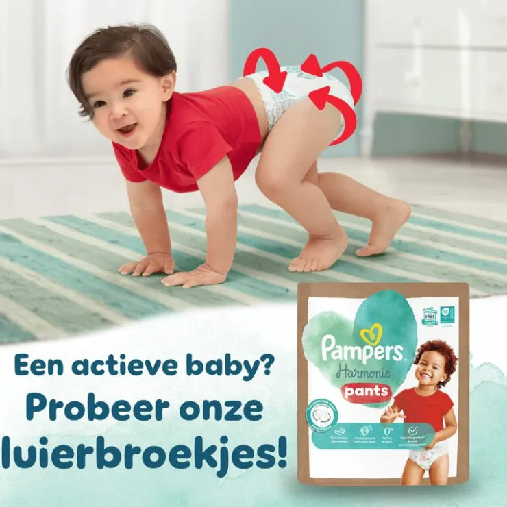 Pampers Harmonie Luiers Maat 3 6-10 KG 26 Stuks