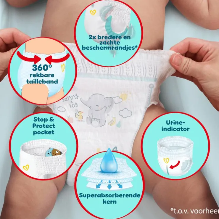 Pampers Premium Protection Pants Luierbroekjes Maat 6 15+ KG 15 Stuks
