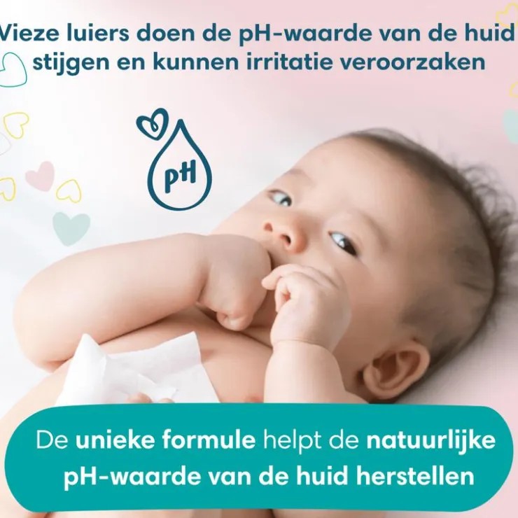 Pampers Sensitive Billendoekjes 3x52 Stuks
