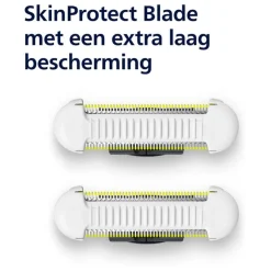 Heren Philips OneBlade Intimate Female SkinProtect Vervangmesjes - QP229/52