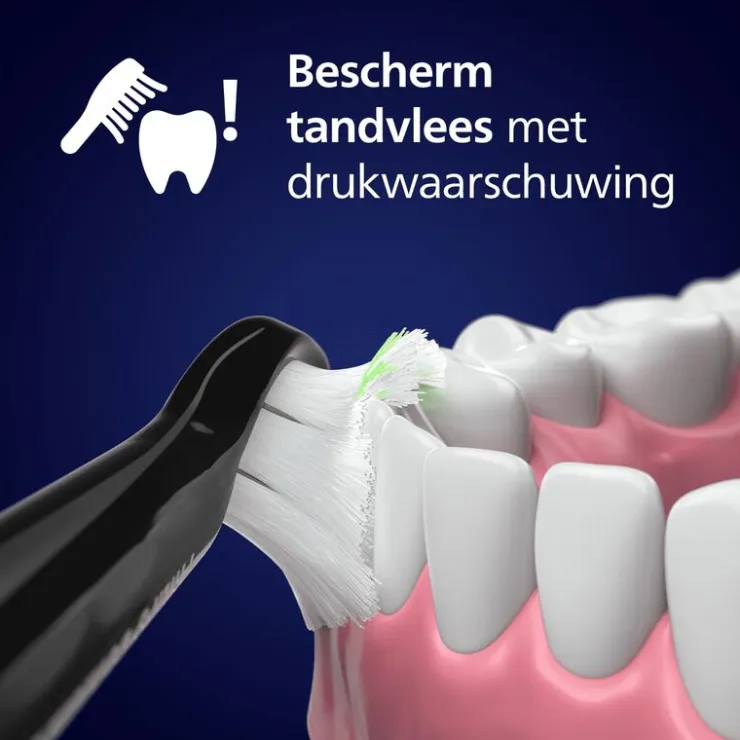 Philips Sonicare 4100 Elektrische Tandenborstel Zwart - HX3681/54