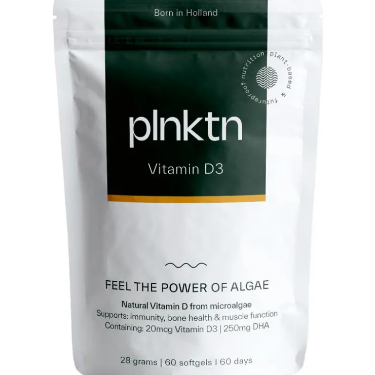 PLNKTN Algenolie Vitamine D3 60 stuks