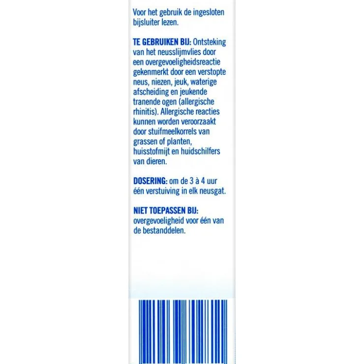 Prevalin Neusspray bij Hooikoorts 15 ML