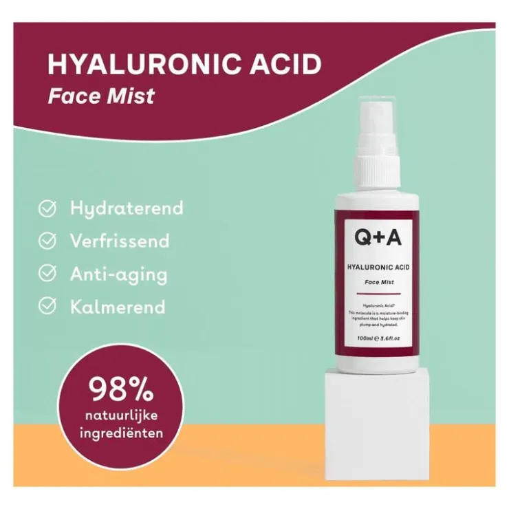 Q+A Hyaluronic Acid Face Mist 100 ML