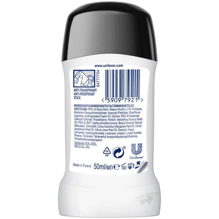 Rexona Woman Advanced Protection Invisible B&W Deodorant Stick 50 ML
