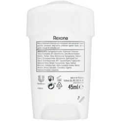 Rexona Woman Maximum Protection Confidence Deodorant Stick 45 ML
