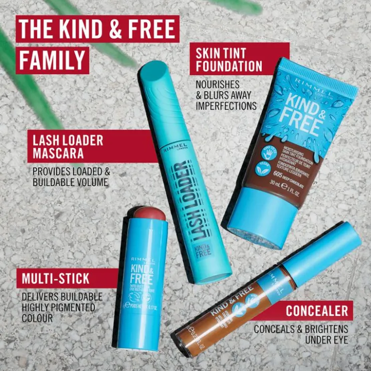 Rimmel London Kind & Free Lash Loader Mascara - Blauw -