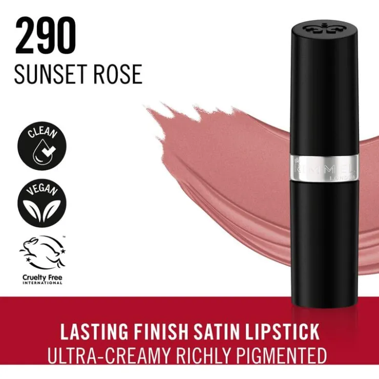Rimmel London Lasting Finish Satin Lippenstift 4 G