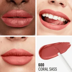 Rimmel London Lasting Mega Matte Liquid Lipstick 600Coral Sass