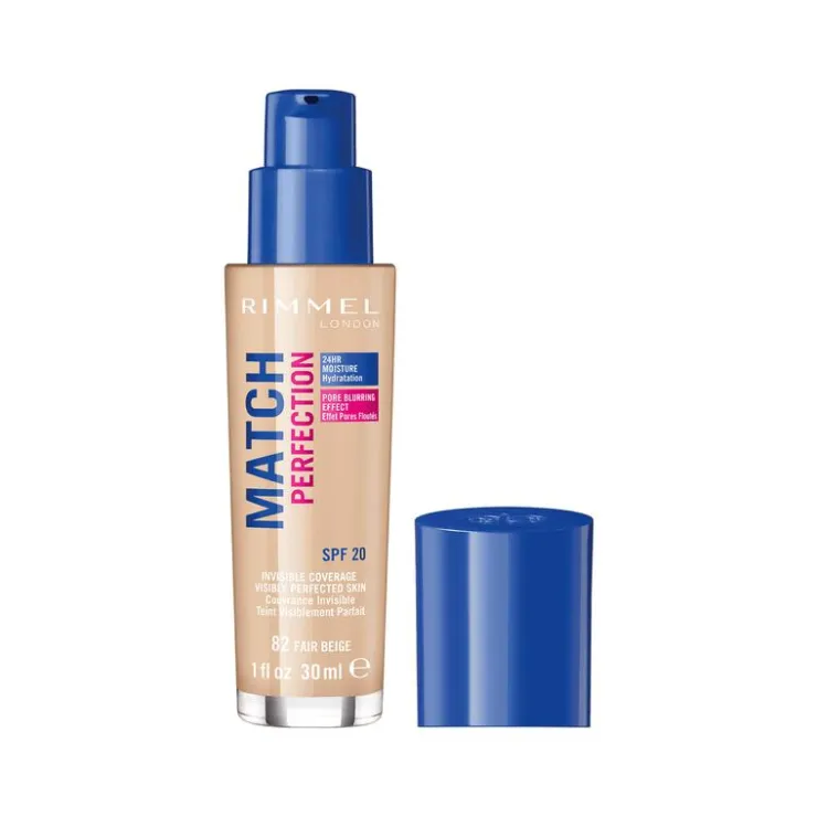 Rimmel London Match Perfection Foundation 082 Fair Beige