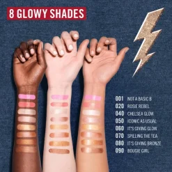 Rimmel London Multitasker Turbocharged Glow Liquid Illuminator Blush - Roze -