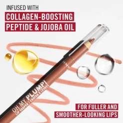 Rimmel London Oh My Plump! Lip Liner - Rood -