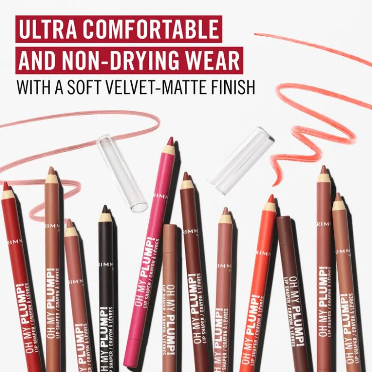 Rimmel London Oh My Plump! Lip Liner - Nude -