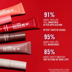 Rimmel London Rimmel Oh My Gloss Butter Me Up Lip Butter - Transparant -