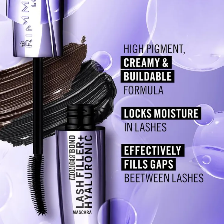 Rimmel London Rimmel Wonder'bond Lash Filler + Hyaluronic Mascara