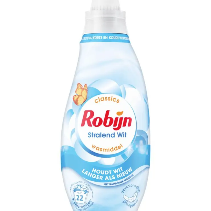 Robijn K&K Stralend Wit - 665ml 22wb