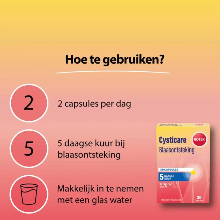 Roter Cysticare 15 tabletten