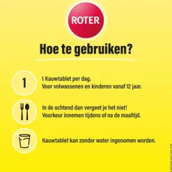 Roter Vitamine C 1000 mg citroen 50 tabletten