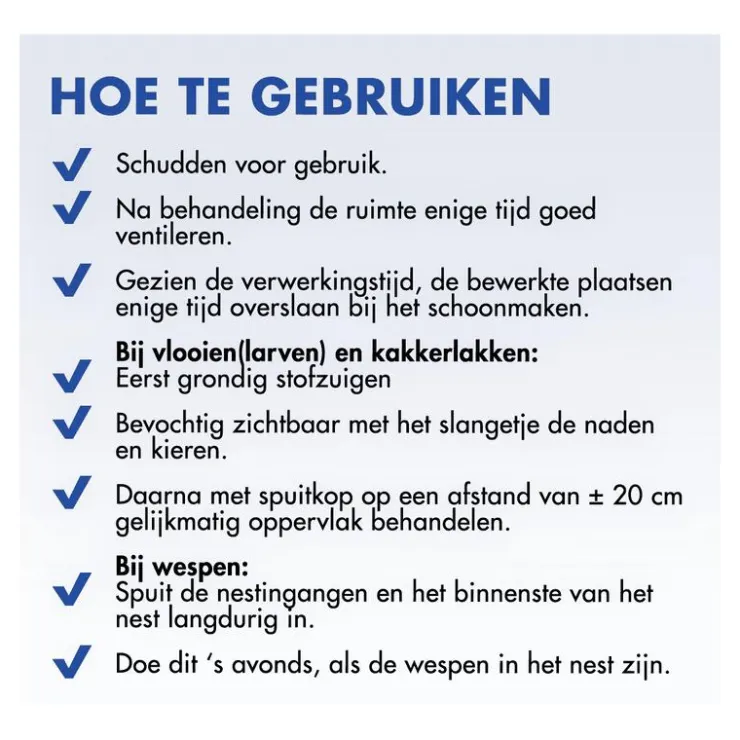 Roxasect Spuitbus Kruipende Insecten en Wespen 400 ML