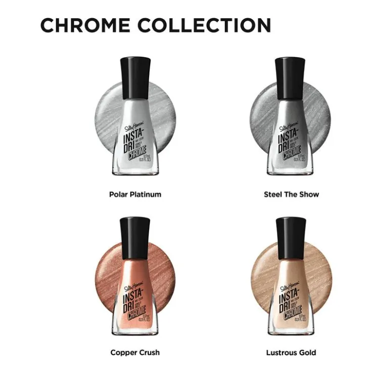 Sally Hansen Insta-Dri Chrome Nagellak - Goud -