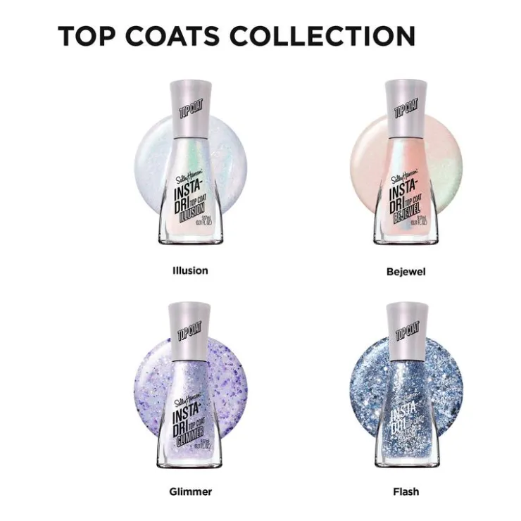 Sally Hansen Insta-Dri Top Coat - Multicolor -