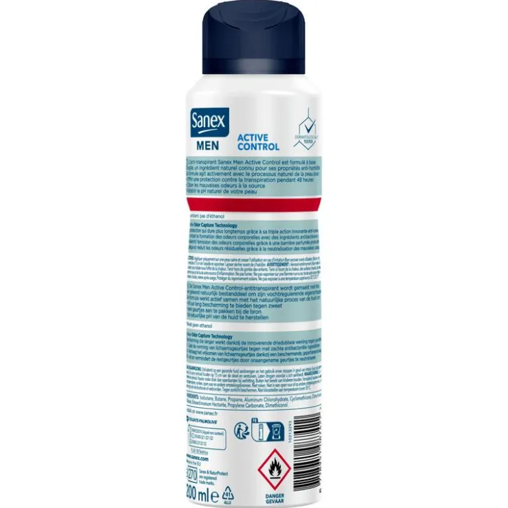 Sanex Men Dermo Active Control Deodorant Spray 200 ML
