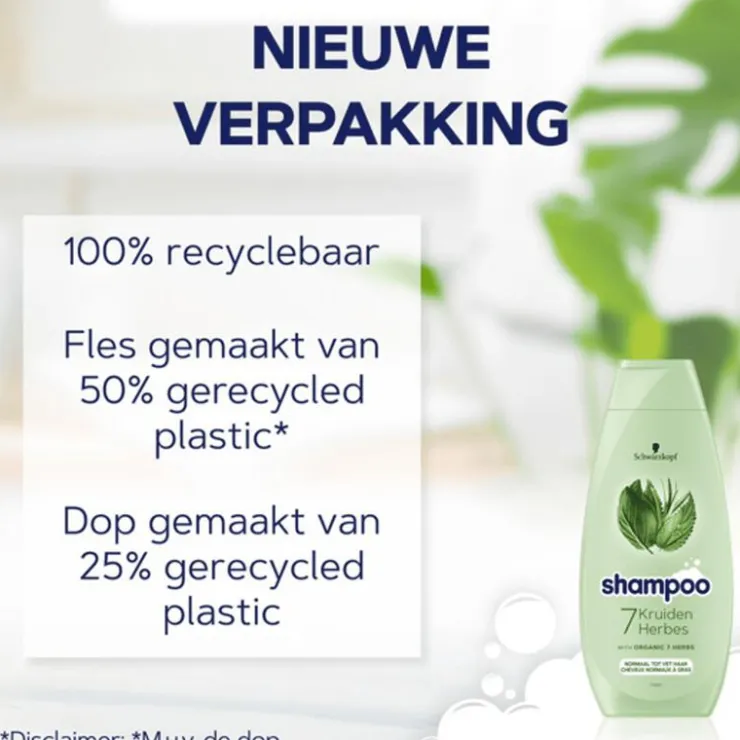 Schwarzkopf 7 Kruiden Shampoo 400 ML