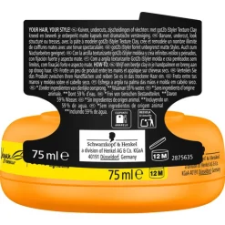 Got2b Schwarzkopf iStyler Texture Clay 75 ML