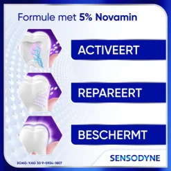 Sensodyne Clinical Repair Deep Clean Tandpasta - 75ML