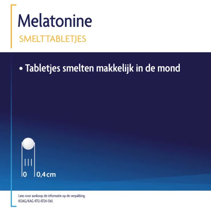 SleepzZ Shiepz Melatonine Original 0,1 mg 500 tabletten