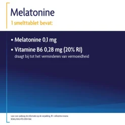 SleepzZ Shiepz Melatonine Original 0,1 mg 500 tabletten