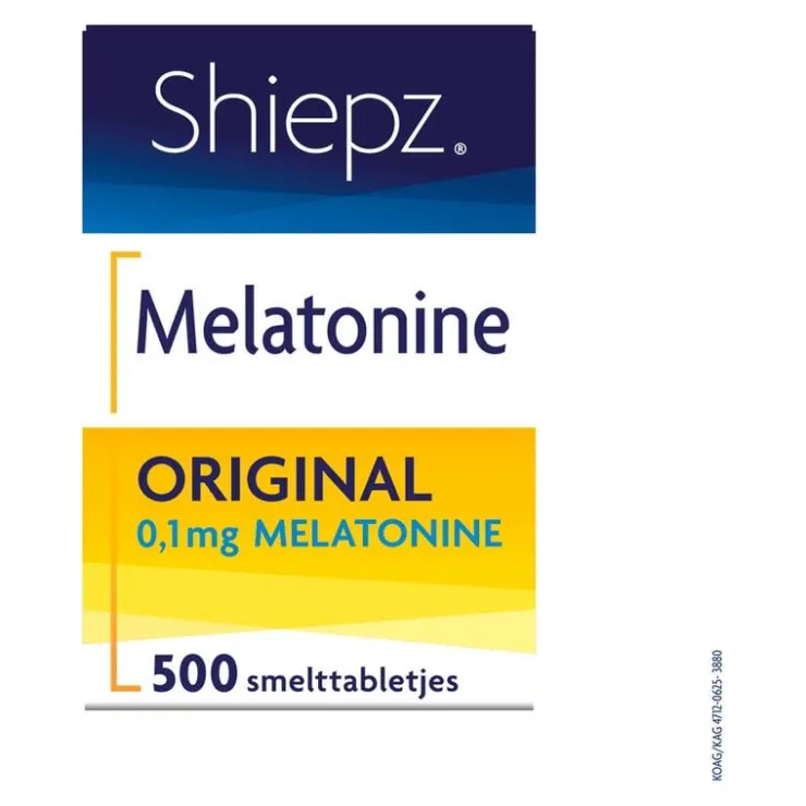 SleepzZ Shiepz Melatonine Original 0,1 mg 500 tabletten