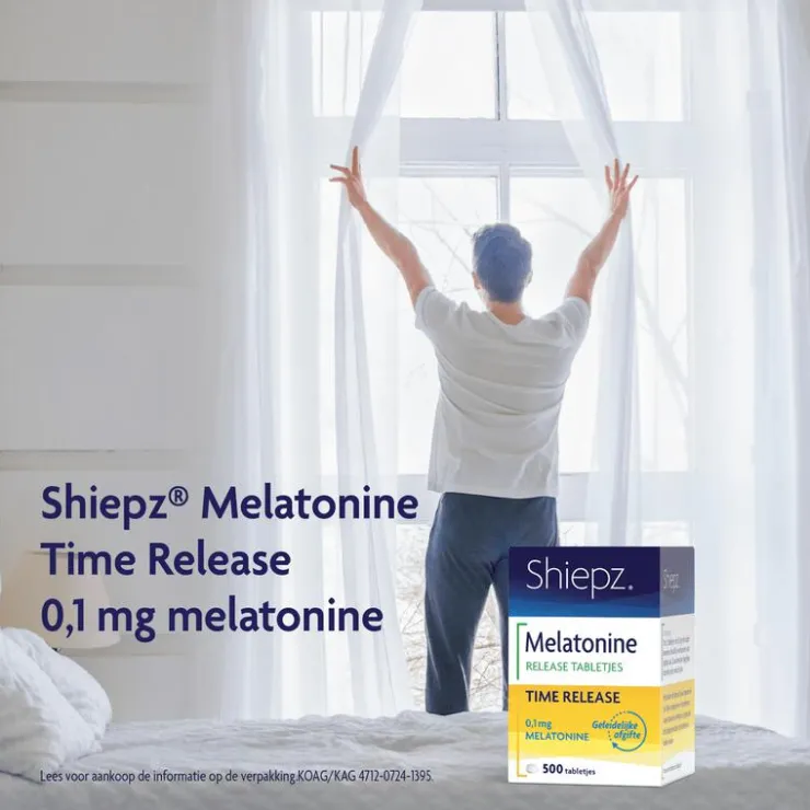 SleepzZ Shiepz Melatonine Time Release 0,1 mg 500 tabletten
