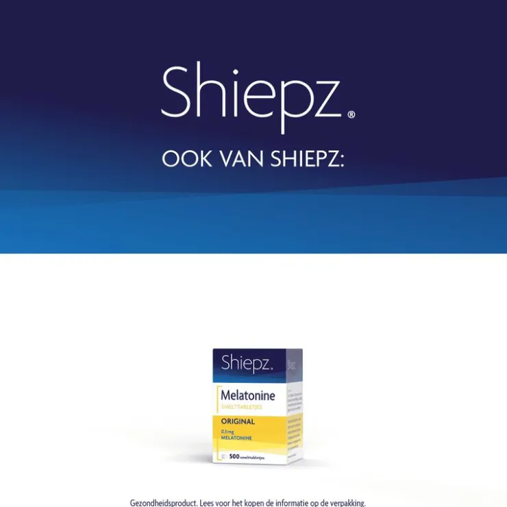 SleepzZ Shiepz Melatonine Time Release 0,1 mg 500 tabletten