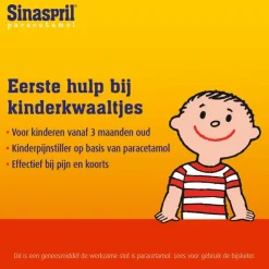 Sinaspril Vloeibaar paracetamol 120 mg 100 ML