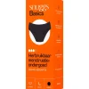 Snuggs Basics Menstruatieondergoed Zwart Maat L