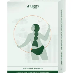 Snuggs period underwear Active highrise light black L
