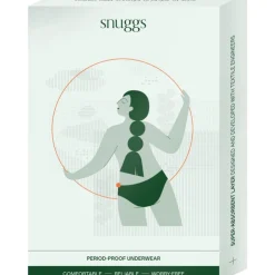 Snuggs period underwear Brazilian light black L