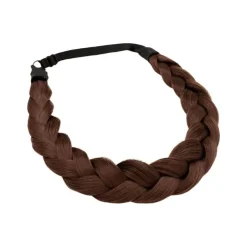 Splendid Vlecht Haarband Bruin