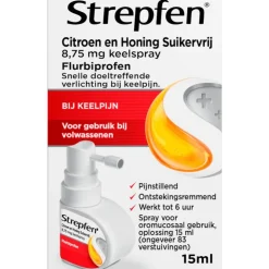 Strepfen Spray Citroen & Honing