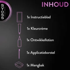 Syoss Browtint Wenkbrauw-wimper verf Donkerbruin