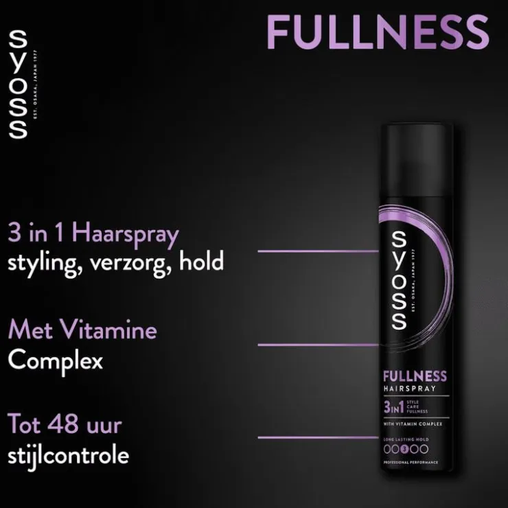 Syoss Fullness Haarspray 300 ML