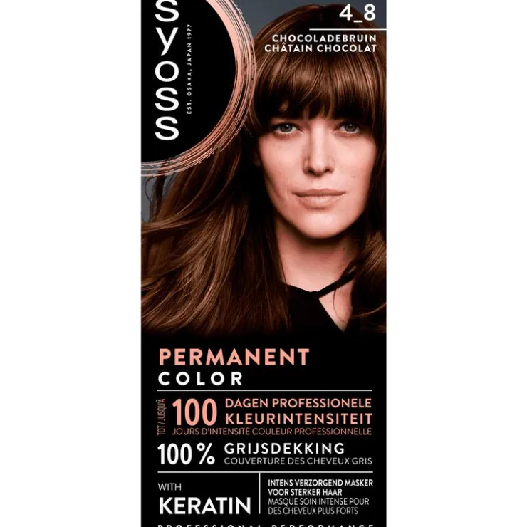 Syoss Haarverf 4-8 Chocoladebruin