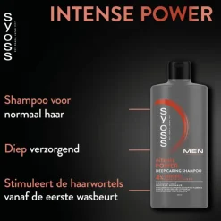 Heren Syoss Men Intense Power Shampoo 440 ML