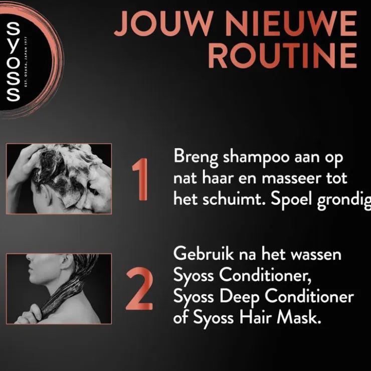Heren Syoss Men Intense Power Shampoo 440 ML