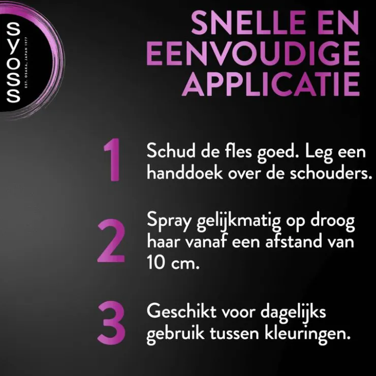 Syoss Uit Groeispray Middenblond