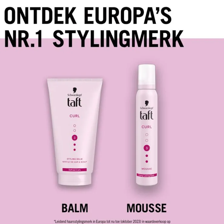 Taft Styling Curl Haarmousse 200 ML