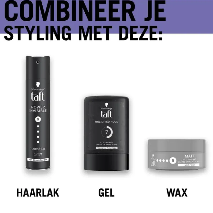 Taft Styling Matt Wax 75 ML