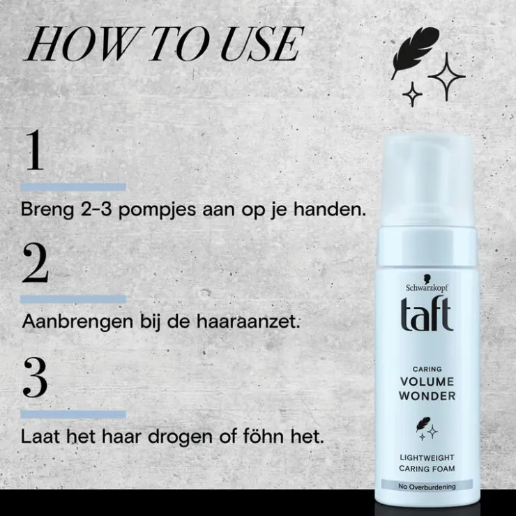 Taft Volume Wonder Mousse